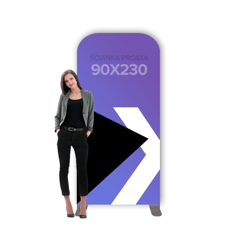 Ścianka reklamowa PROSTA 90 x 230