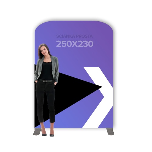 Ścianka wystawiennicza PROSTA 250 x 230