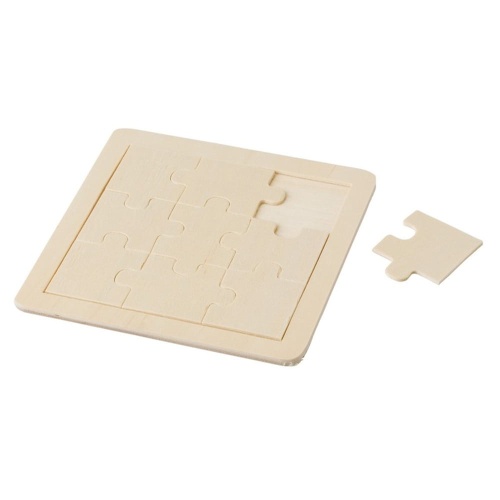 Drewniane puzzle reklamowe dla dzieci, 9 elementów