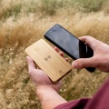 Powerbank z ładowarką bezprzewodową do telefonów 2w1 z grawerem na obudowie
