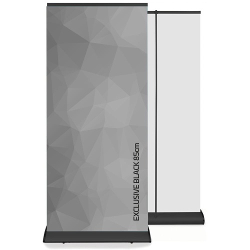 ROLL-UP Exclusive Black 85 x 200 cm z wydrukiem
