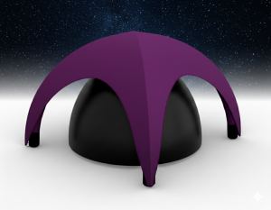 Namiot PLANETARIUM 7x7 stałociśnieniowy