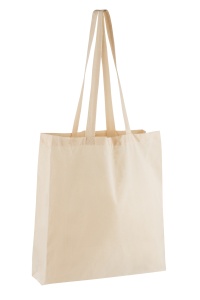 Torba reklamowa z szerokim dnem bawełniana z LOGO od 50 szt.