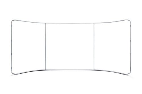 stelaz aluminiowy do scianki lukowej 600 cm