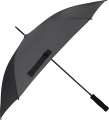 Parasol reklamowy Leonardo z czarną rączką.