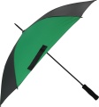 Dwukolorowy parasol reklamowy z rączką z pianki EVA