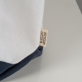 Duża torba bawełniana z długimi uszami 730 g/m2 HARVEY - Beżowy + nadruk LOGO 50 szt.
