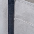 Duża torba bawełniana z długimi uszami 730 g/m2 HARVEY - Beżowy + nadruk LOGO 50 szt.