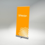 ROLL-UP M LUX z wydrukiem