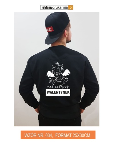 Bluza z własnym nadrukiem