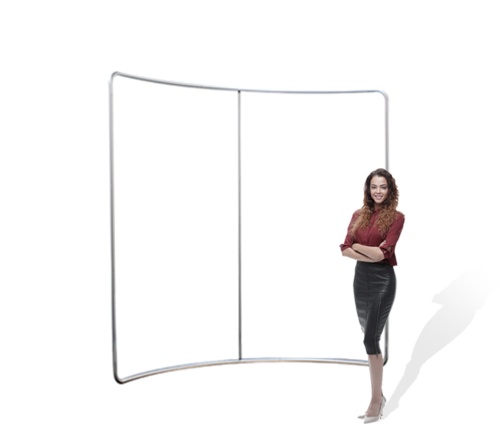 Ścianka tekstylna reklamowa Horyzontalna 238 x 240 cm