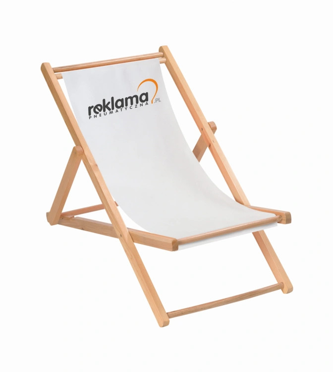 Leżak plażowy z nadrukiem  tylko na reklamydrukarnia.pl