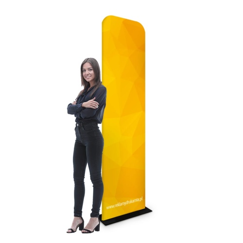 Roll-up Tekstylny Monolith 60 cm z wydrukiem