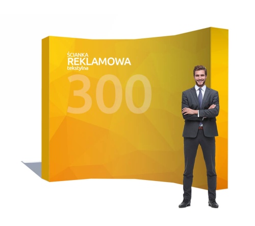 Ścianka Reklamowa Hop Up ŁUK 300x230cm