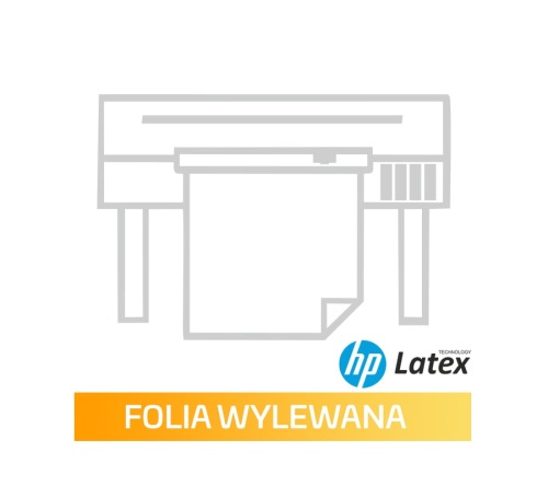 Folia wylewana od 1m2 Wysokiej jakości druk HP Latex