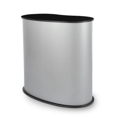 Trybunka reklamowa BLACK z wydrukiem i laminatem
