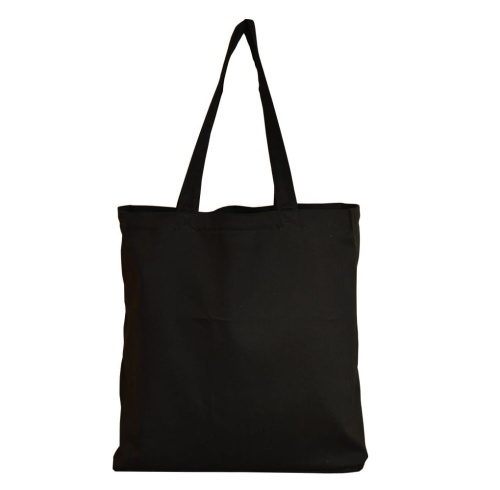 Torby bawełniane 140 g Kolor czarny 100% bawełna 38 x 42 cm Uchwyt 70 cm Od 200 szt. 