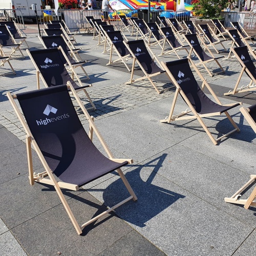 Leżaki reklamowe Leżaki gastronomiczne plażowe Nad jezioro
