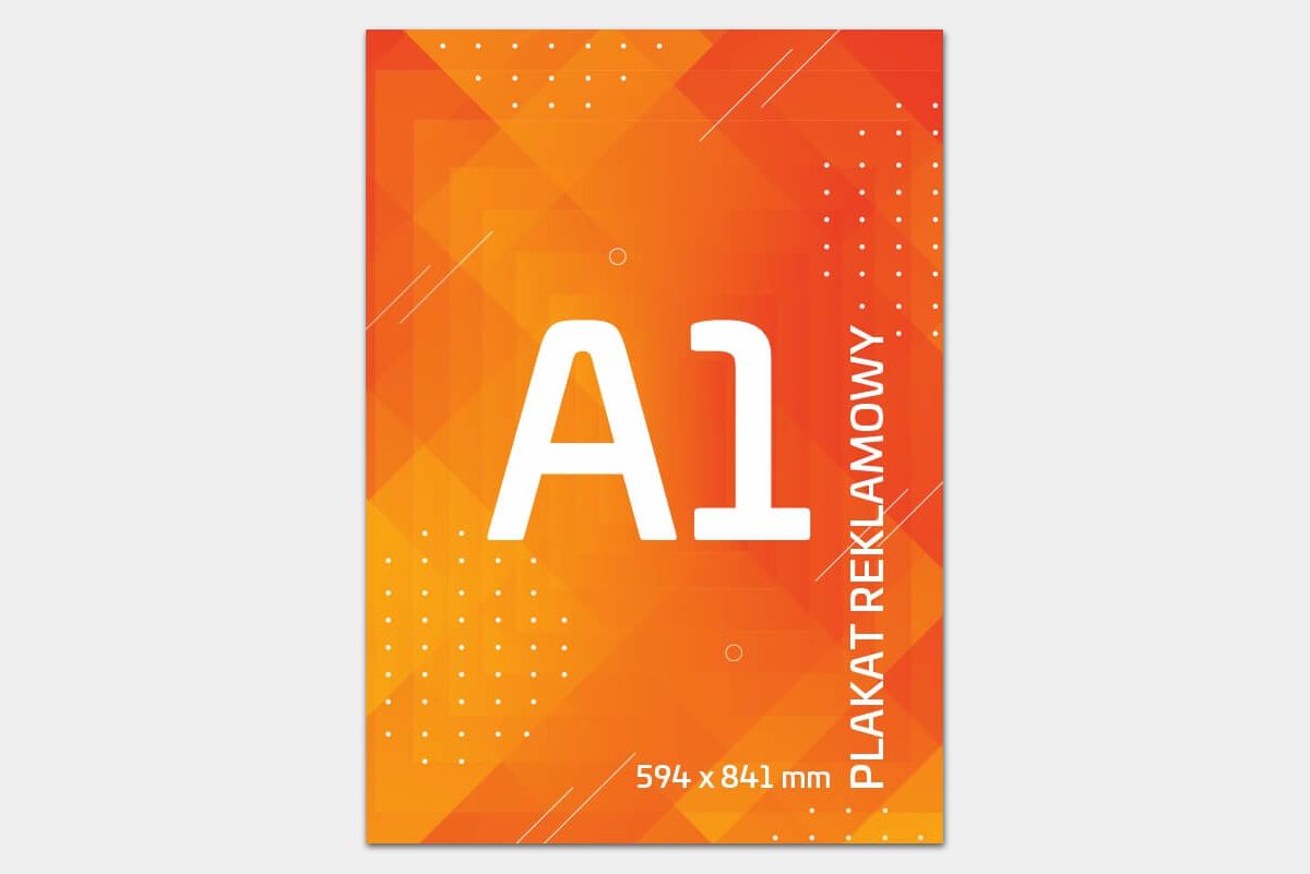 plakat reklamowy a1